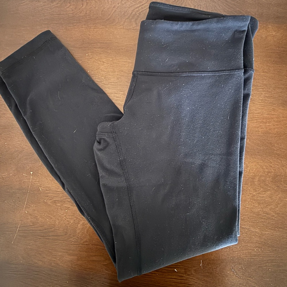 Lululemon low waist original luon material